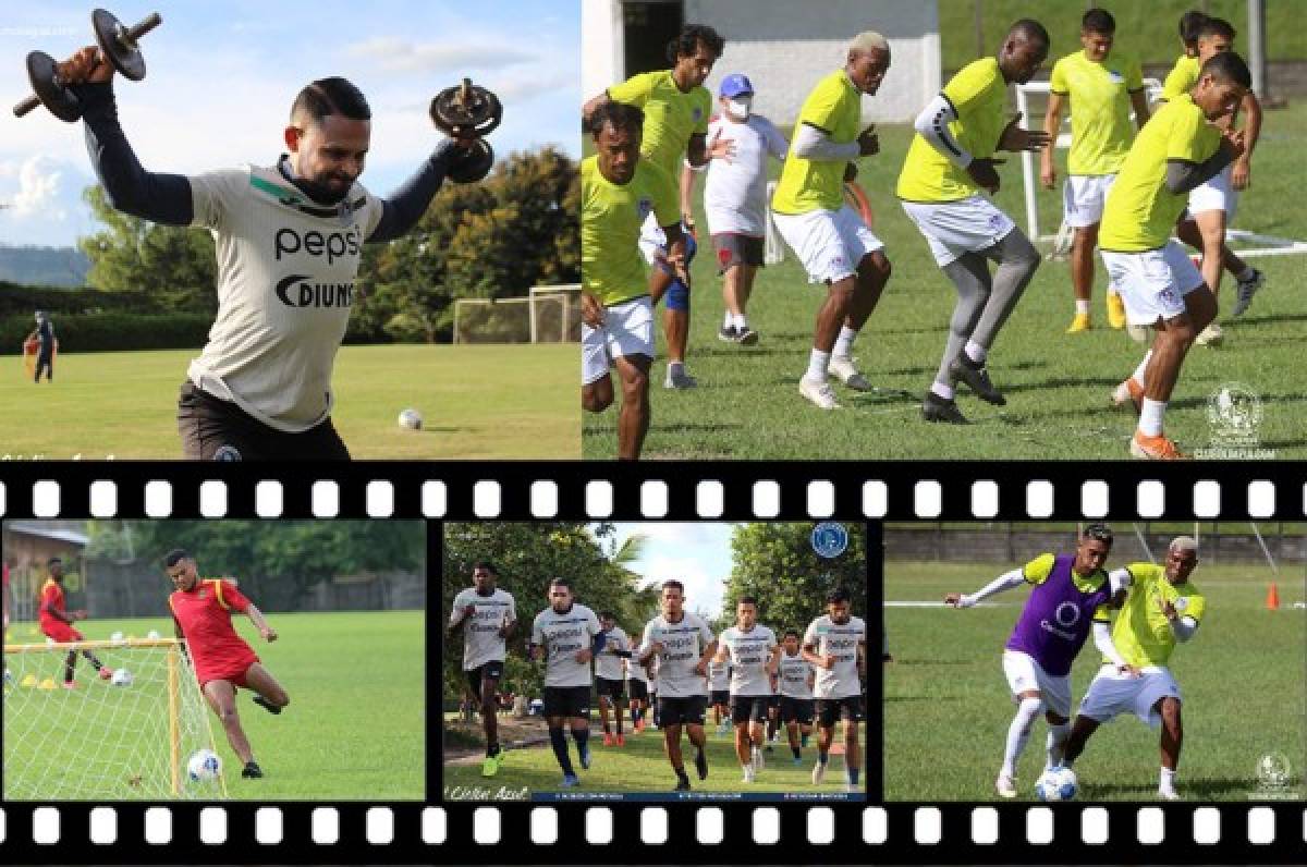 FOTOS: La intensidad con la que se preparan los equipos grandes para enfrentar los clásicos