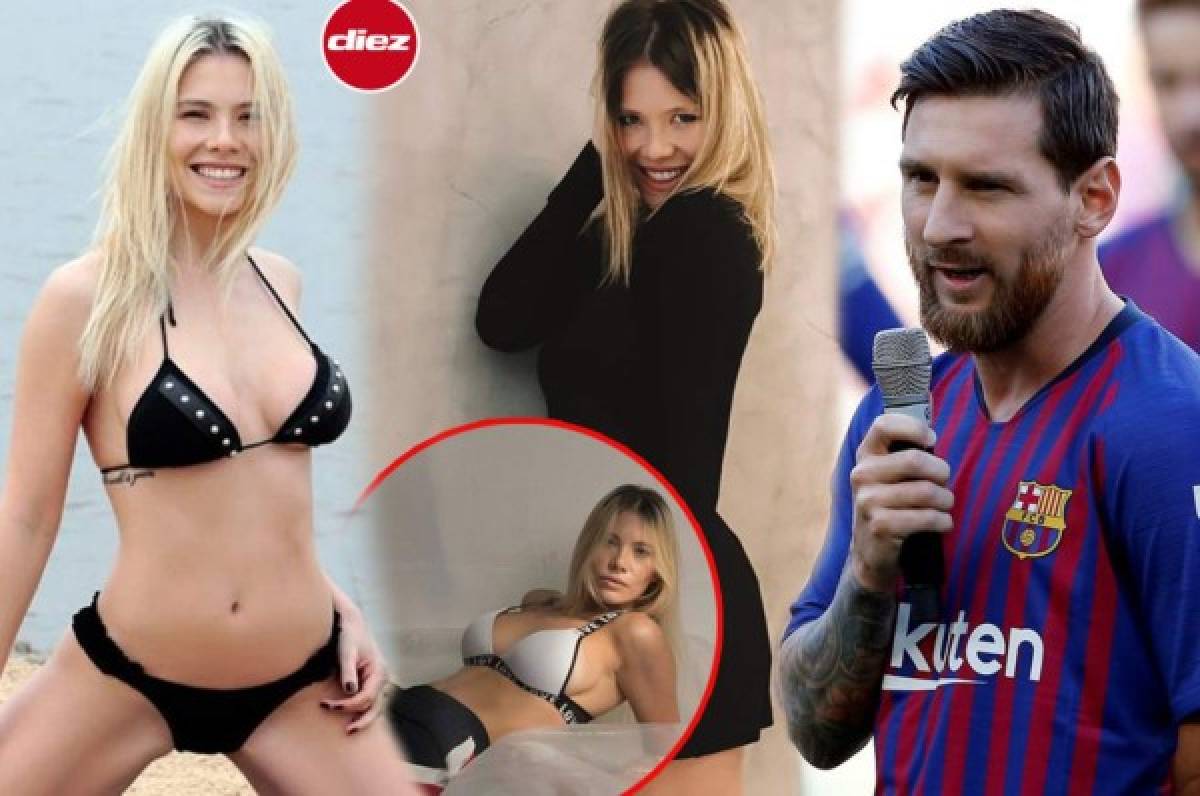 ¡Muñecota! Así luce ahora Macarena Lemos, la exnovia de Lionel Messi