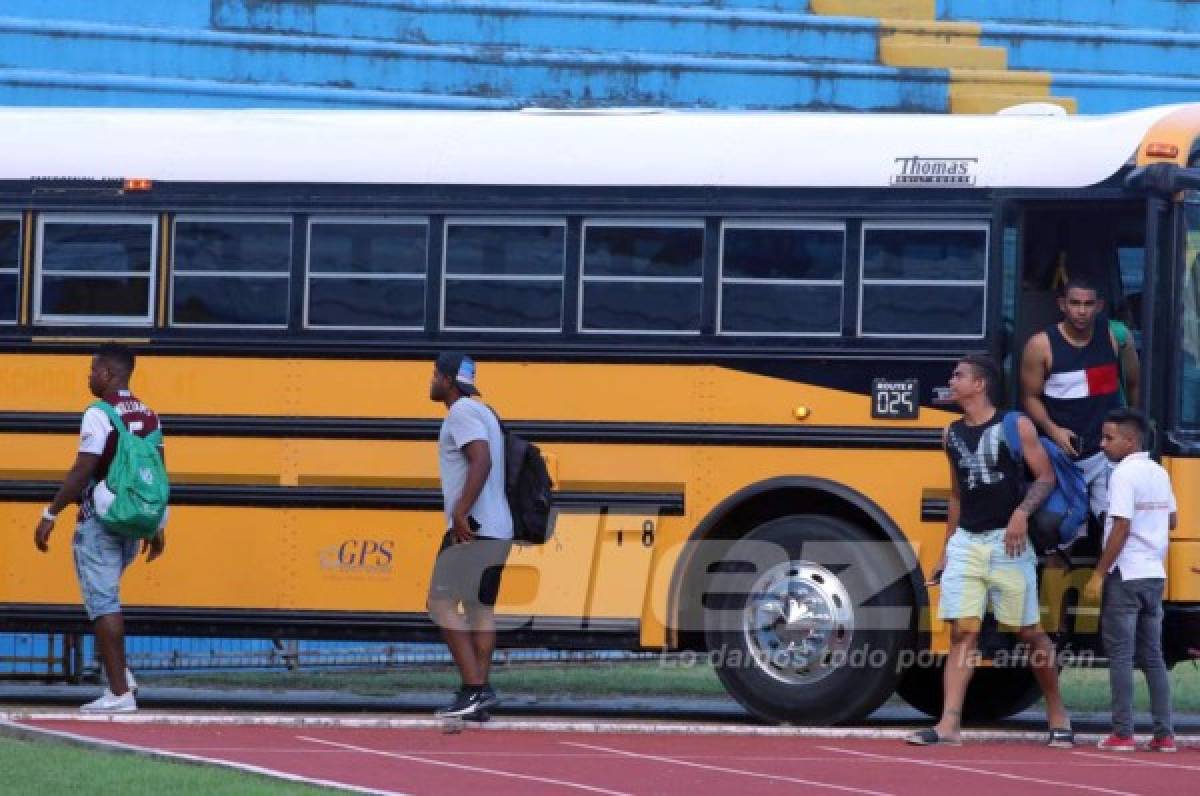 Alegría y entusiasmo: Así fue el entrenamiento del Platense en el Olímpico previo a final de Copa