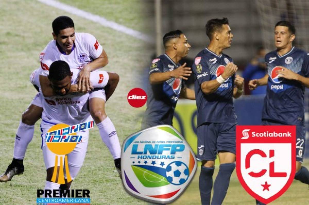 Las apretadas agendas de Olimpia y Motagua en el Torneo Apertura 2019 y Liga Concacaf