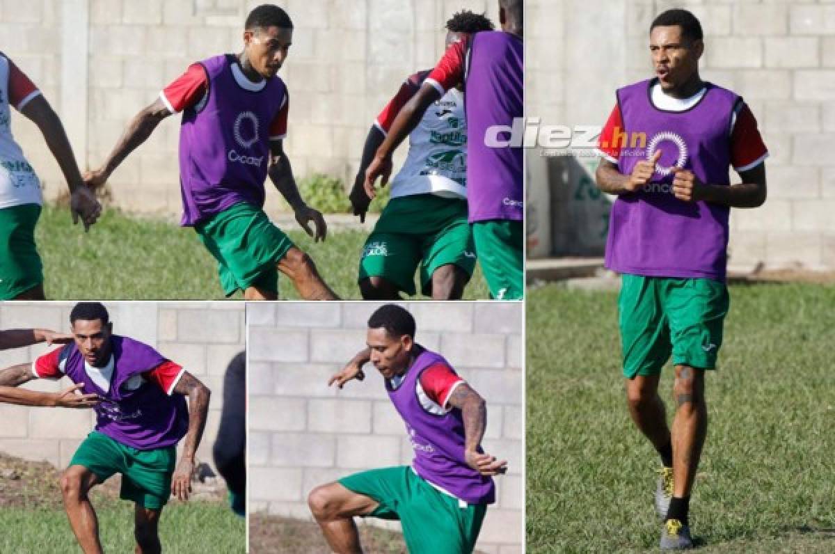 En fotos: El primer entreno de Henry Figueroa como jugador de Marathón