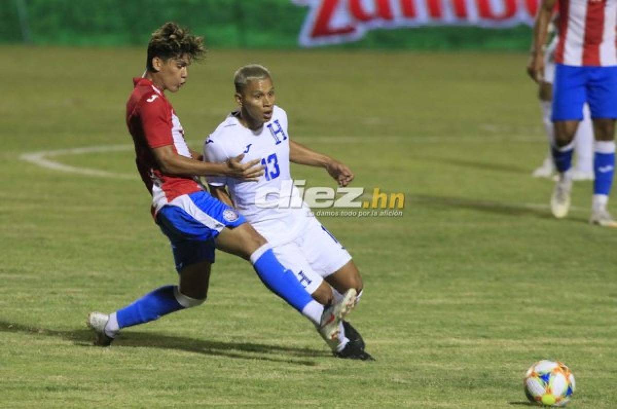 Bryan Moya se mostró feliz por su debut con Honduras: 'Se me dio la recompensa'