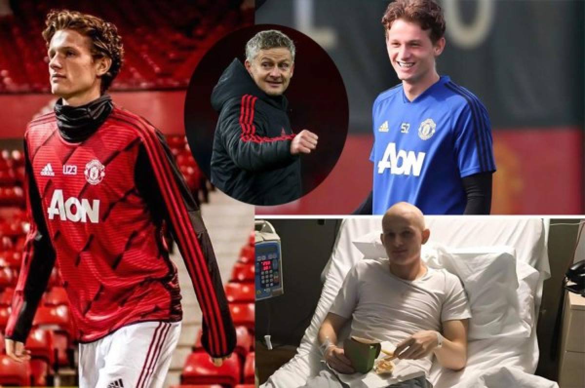 Admirable: Max Taylor fue convocado con el Manchester United luego de superar un cáncer testicular