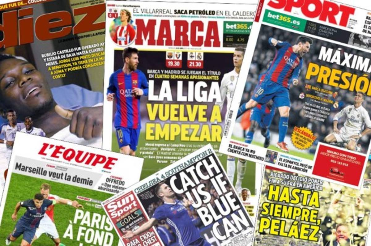 ¡Prohibido fallar! Hoy Barcelona y Real Madrid afrontan sus compromisos en la Liga