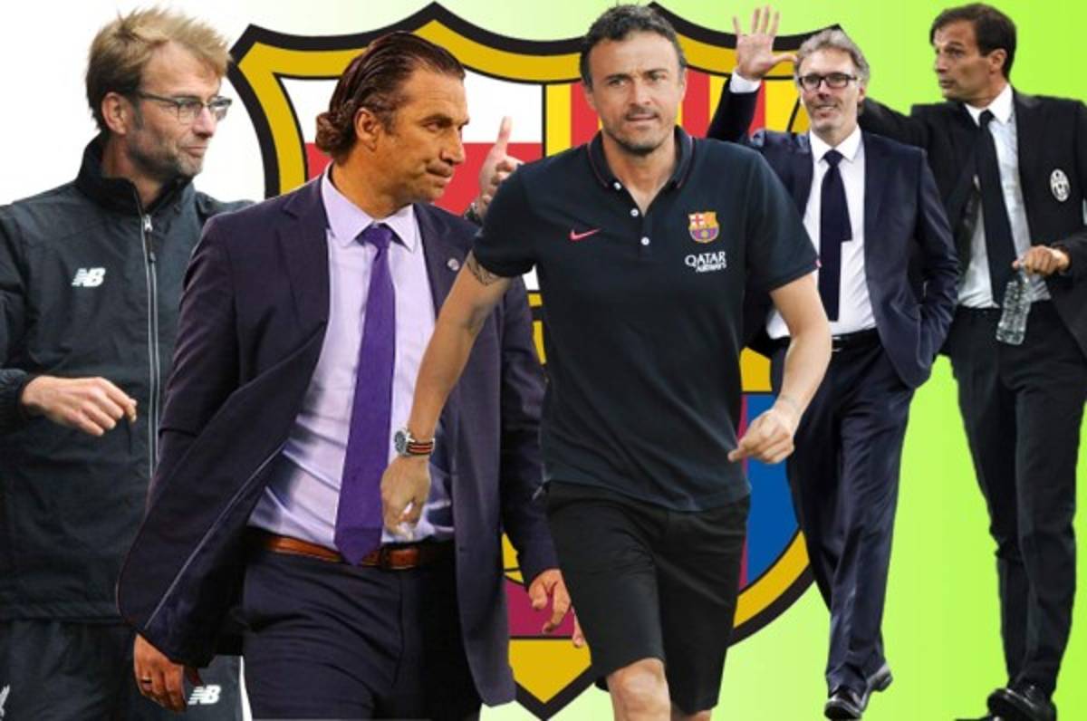 Conoce los candidatos a suplir a Luis Enrique en el FC Barcelona