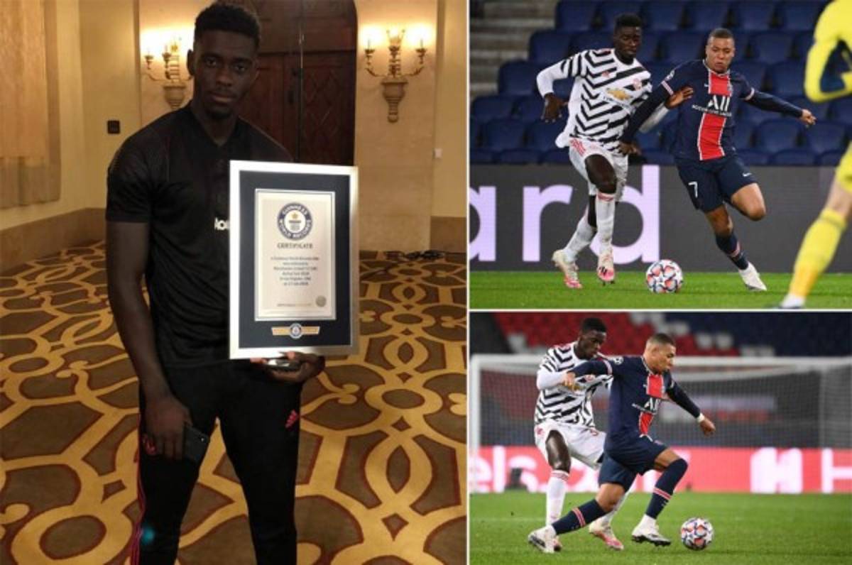 ¿Quién es Axel Tuanzebe? La pesadilla de Mbappé en Champions y que tiene un insólito recórd Guinness