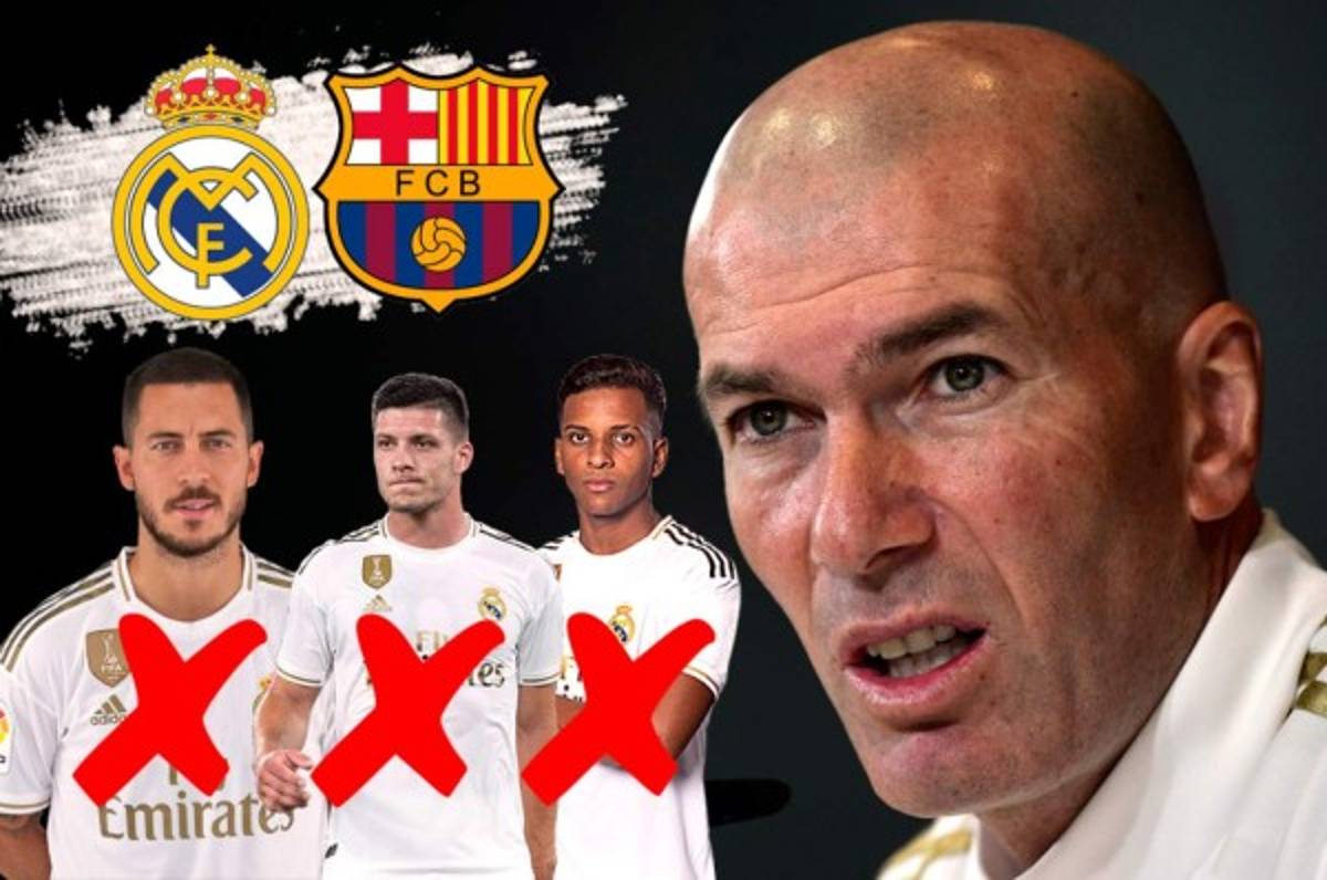 Real Madrid: Convocatoria de Zidane para el Clásico Español ante Barcelona