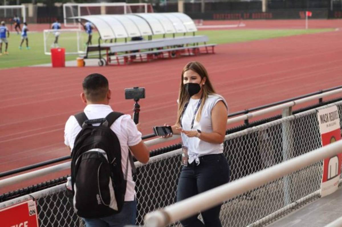 Ilusión y unidad: Honduras realiza su segundo entrenamiento en Houston previo a estrenarse en Copa Oro