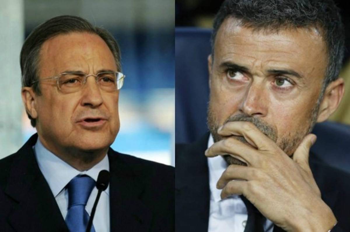 Florentino Pérez aseguró que Luis Enrique no seguirá en el Barcelona