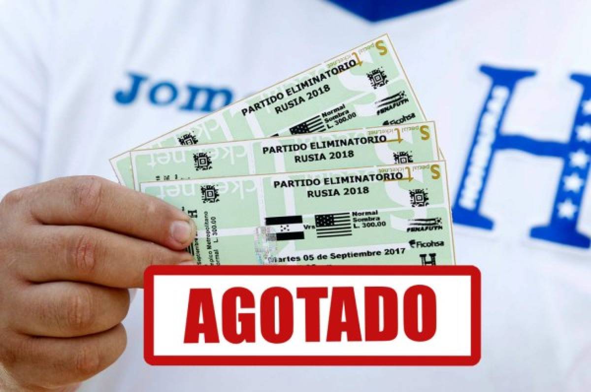 Se agotan los boletos en Tegucigalpa para el partido Honduras-Estados Unidos