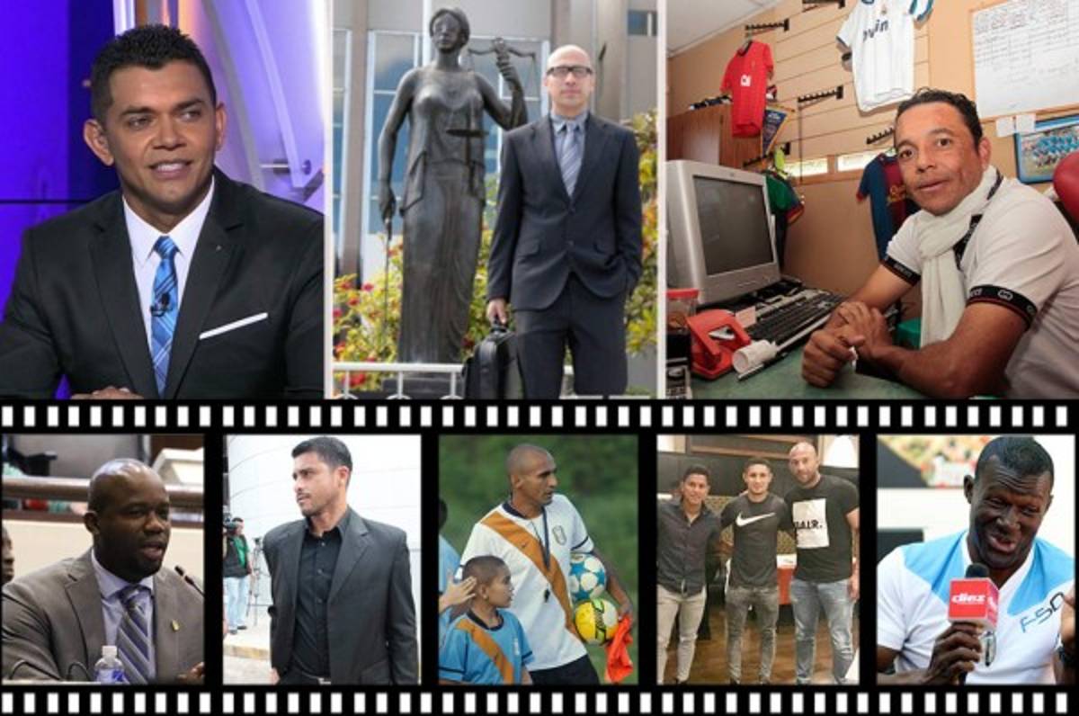 Los trabajos y profesiones a la que se dedican los exjugadores hondureños