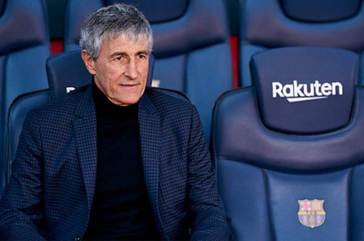 Setién: ''He tenido que darme cuenta que soy el nuevo míster del Barça; no puede ser''