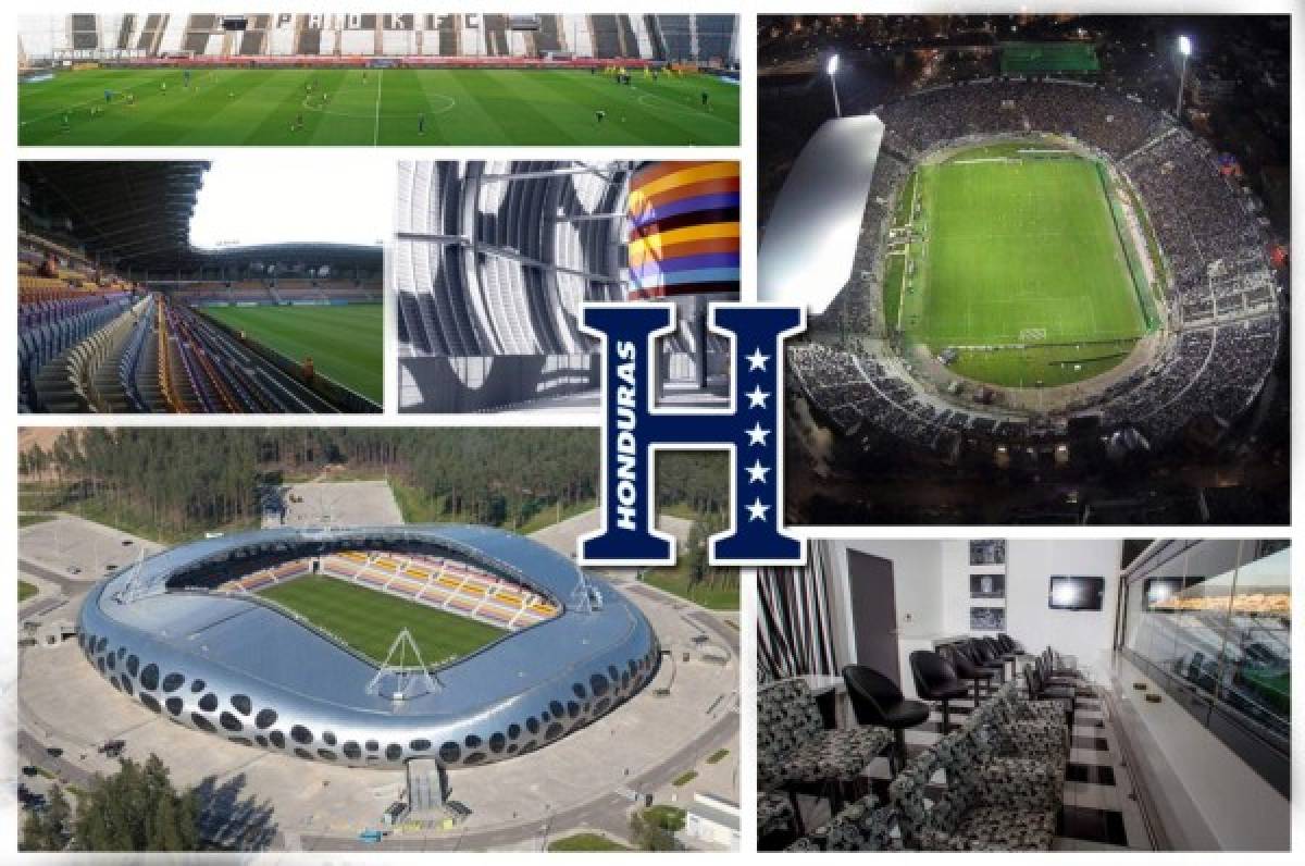 ¡Uno fue casa de un catracho! Los estadios donde Honduras jugará ante Bielorrusia y Grecia
