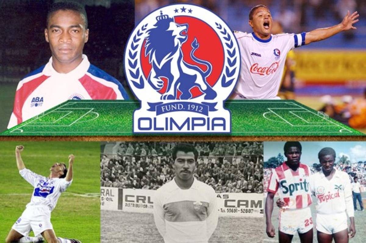 El equipo histórico de todos los tiempos del Olimpia con sus estrellas más sobresalientes