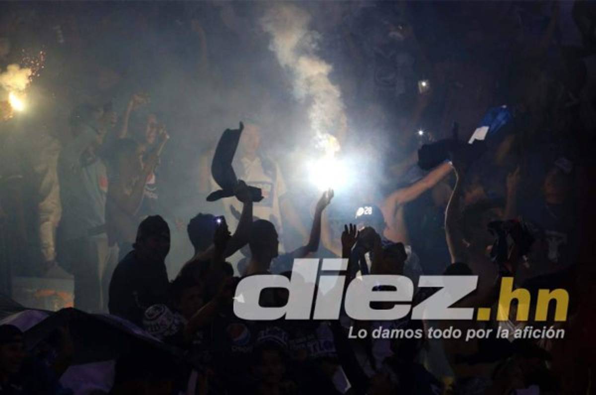 No se vio en TV: El festejo de Motagua por el pase a la final y la tristeza del Platense