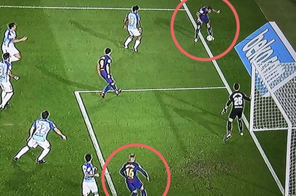 ESCÁNDALO: Así fue el polémico gol del Barcelona frente al Málaga