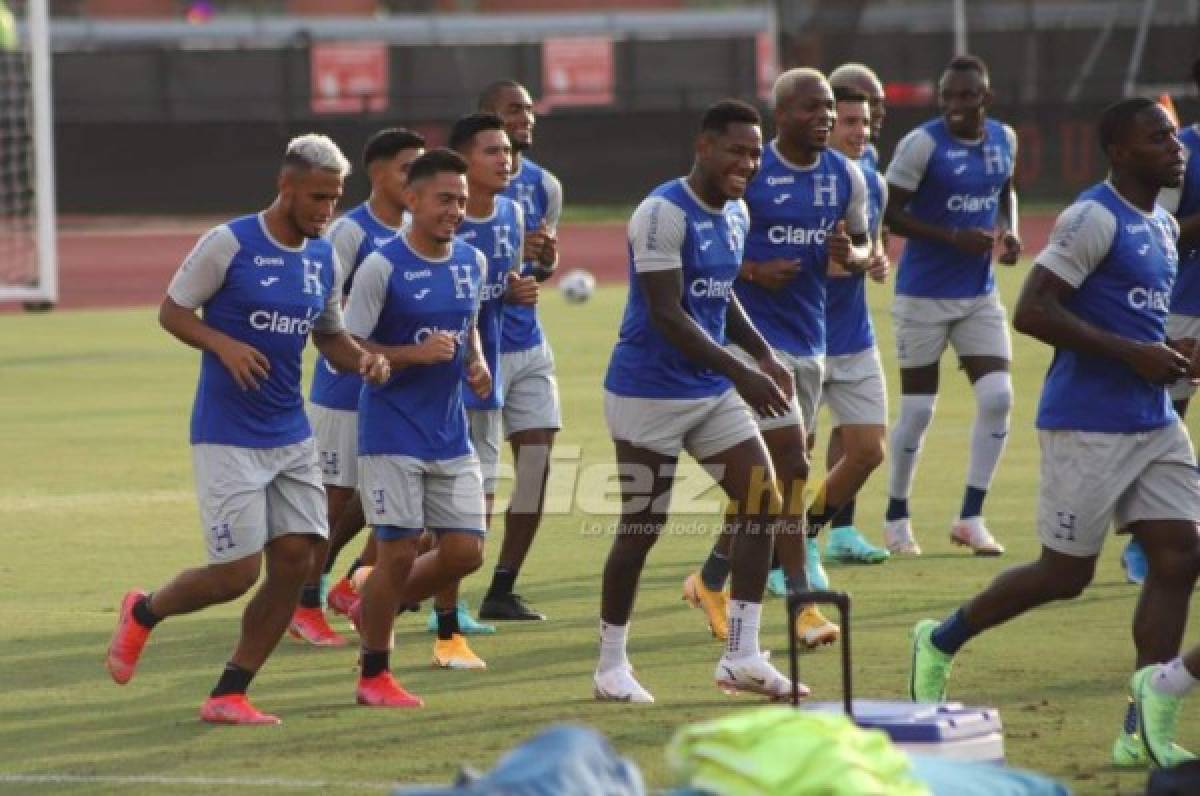 Ilusión y unidad: Honduras realiza su segundo entrenamiento en Houston previo a estrenarse en Copa Oro
