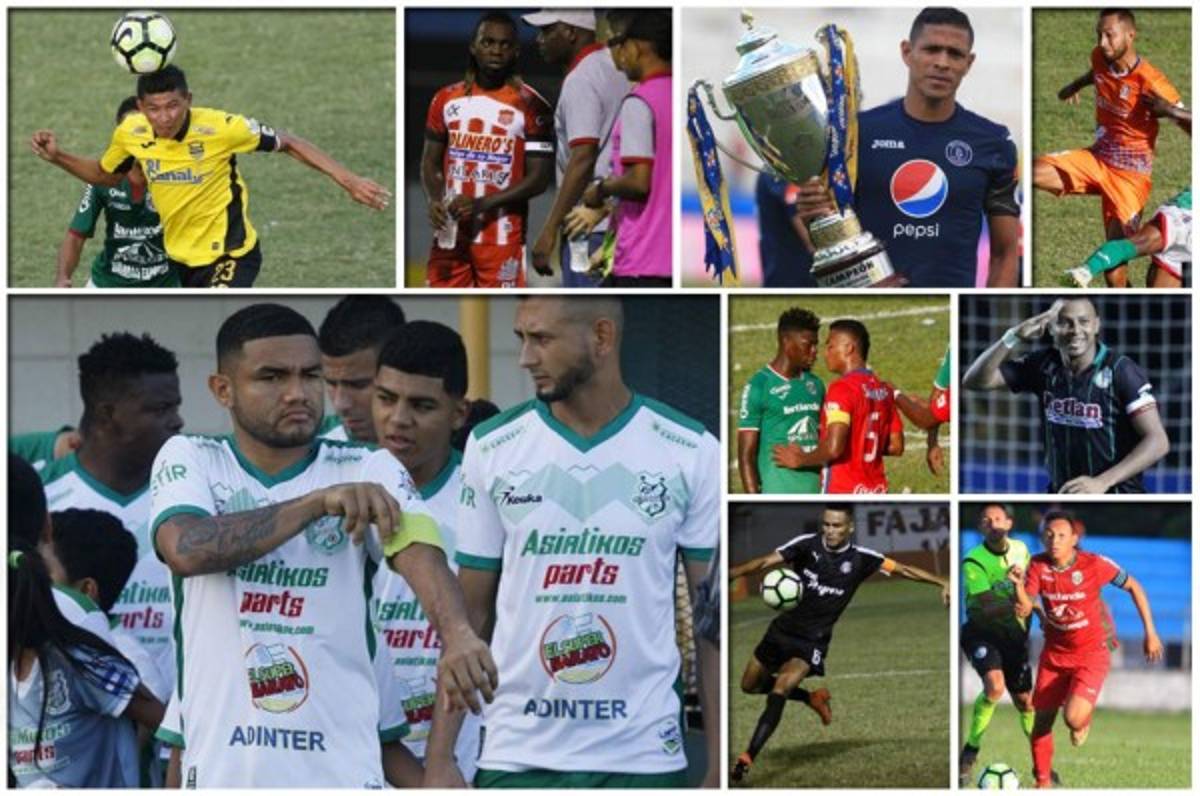 Los capitanes y subcapitanes de los 10 clubes de Liga Nacional