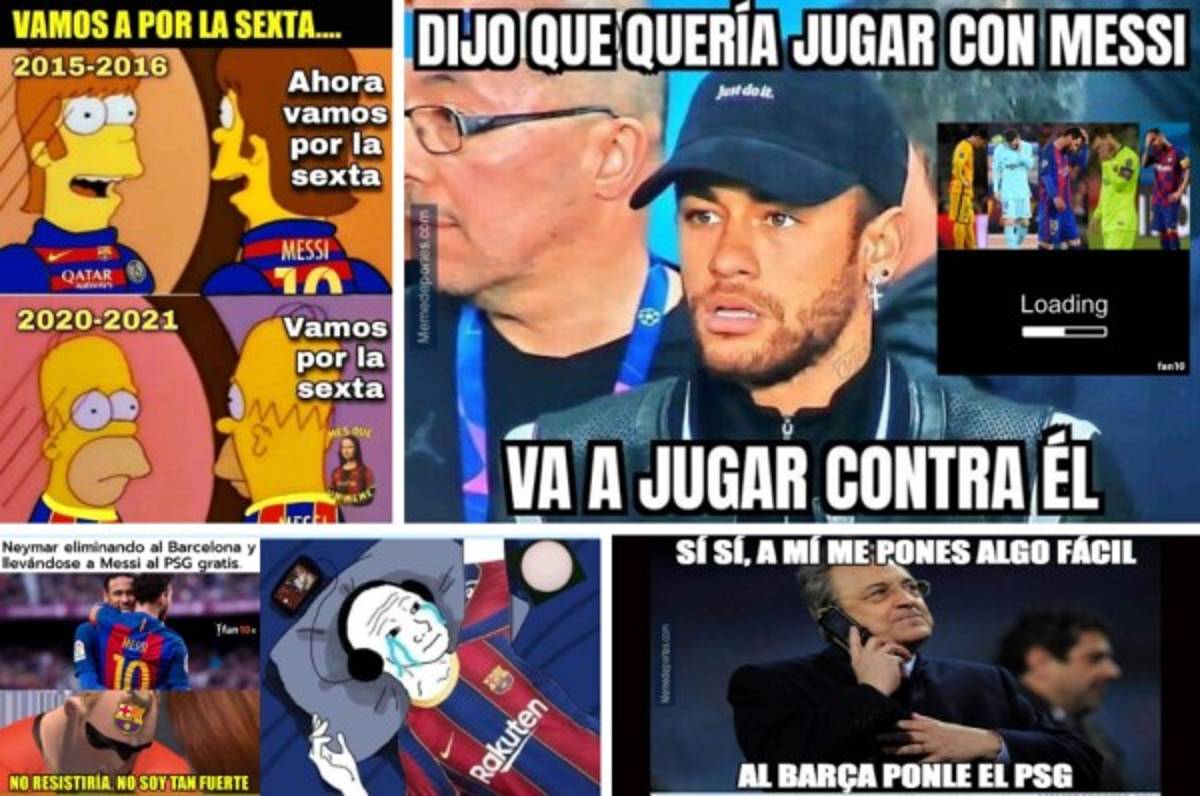 Messi y Neymar, protagonistas de los memes tras el sorteo de octavos en la Champions League