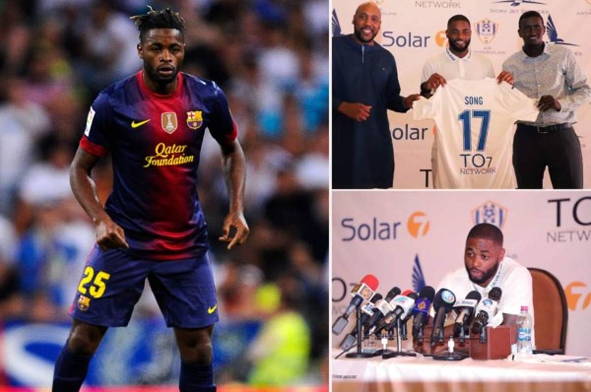 El nuevo club de Alexandre Song: de fichaje ''estrella'' en el Barcelona a un impensable destino
