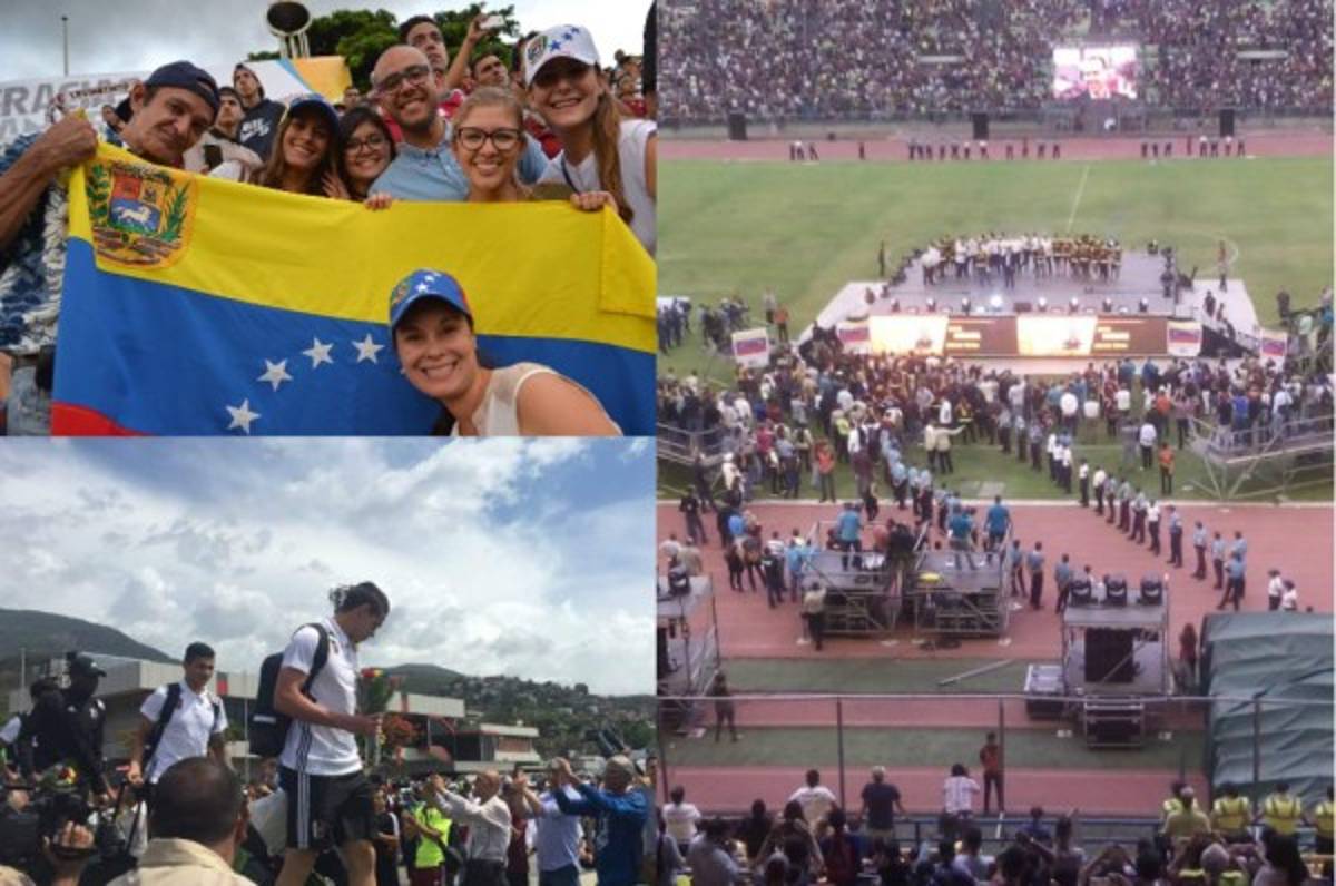 ¡Admirable! El espectacular recibimiento en Venezuela a su selección sub-20