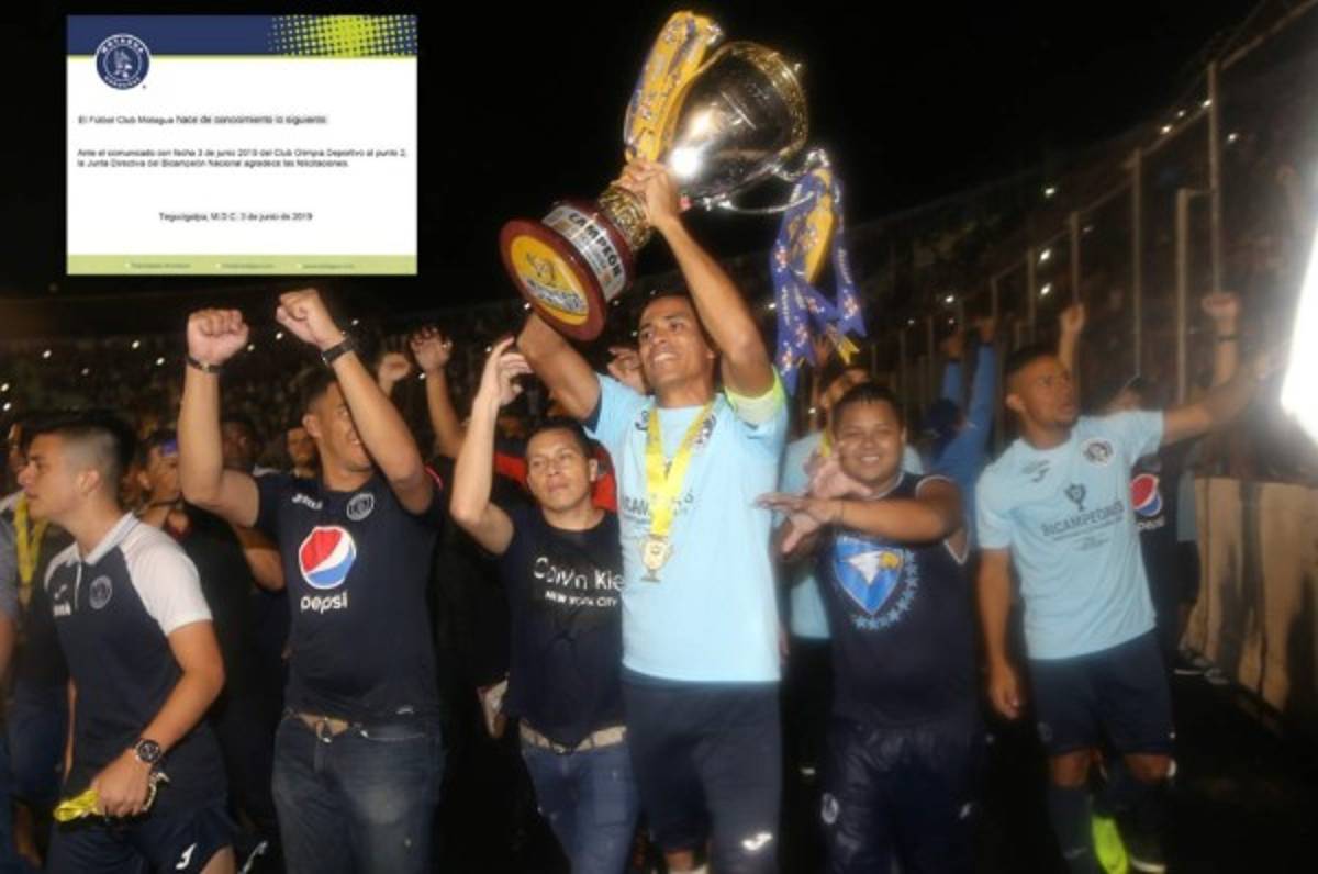 La respuesta del Motagua al comunicado del Olimpia