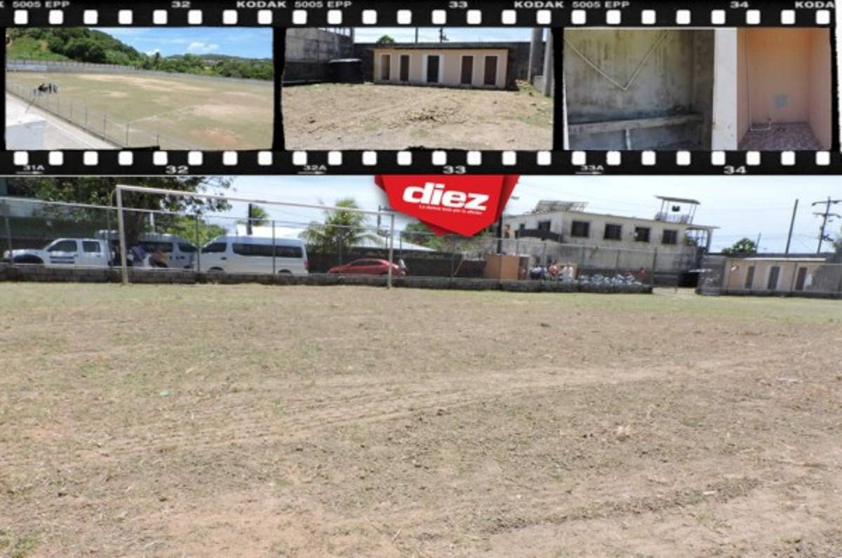 Así luce el estadio de Roatán tras los retoques para el Galaxy-Olimpia