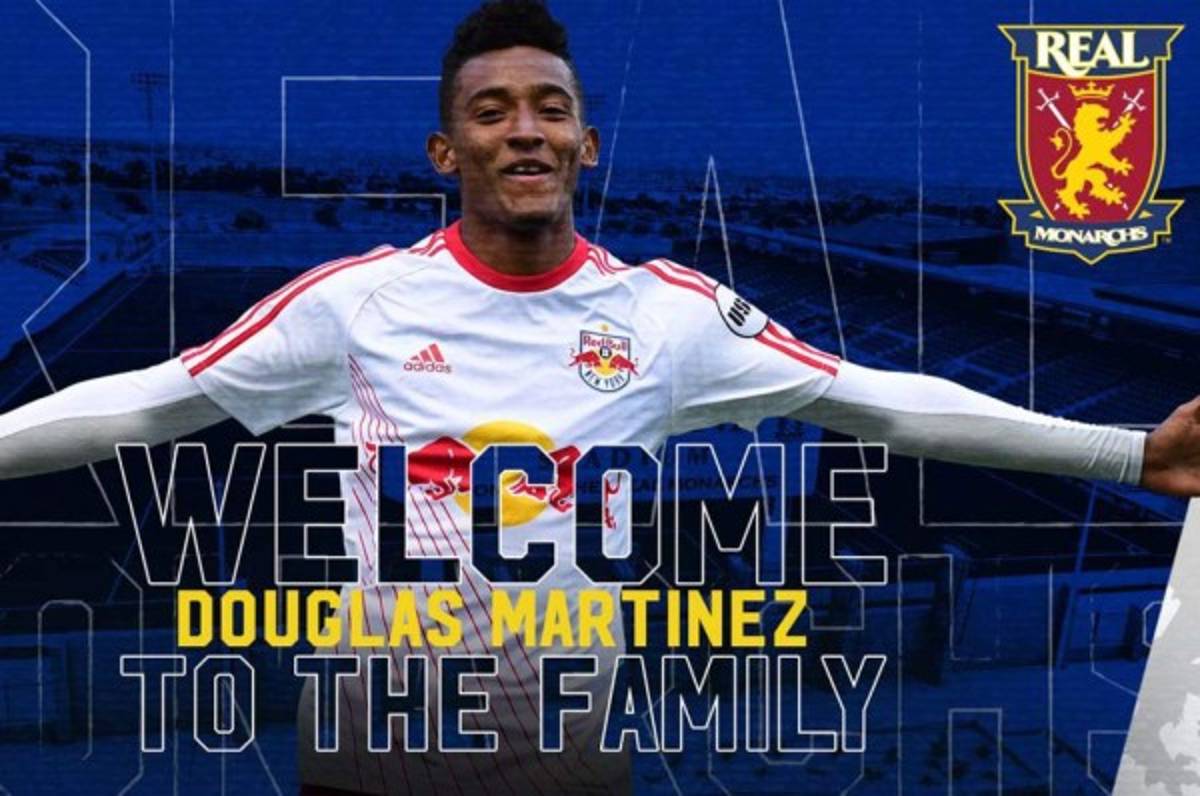 Douglas Martínez es nuevo jugador del Real Monarchs de la USL