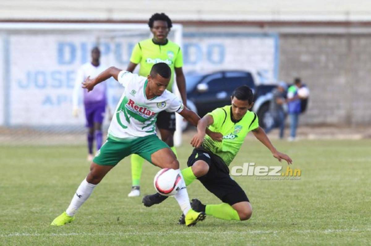 Ambos clubes buscan salvar la categoría pues están en los últimos lugares: Foto: Ronal Aceituno.