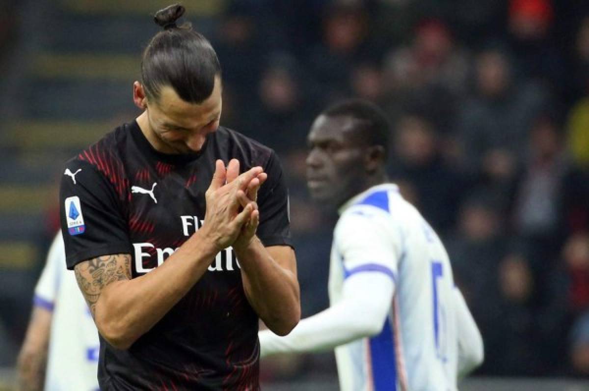 ¡Ibrahimovic sufre una fuerte lesión con el Milan que podría llevarlo a la retirada!