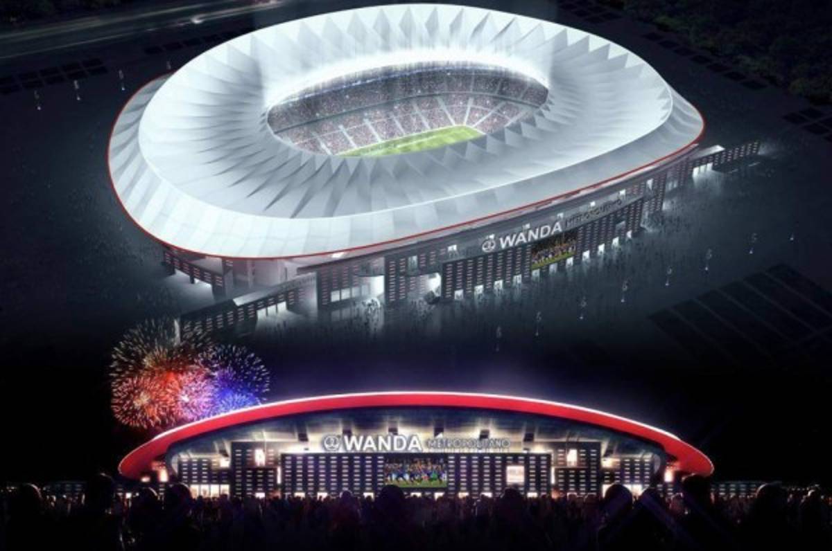¡BELLEZA! Así marcha la construcción del nuevo estadio del Atlético de Madrid