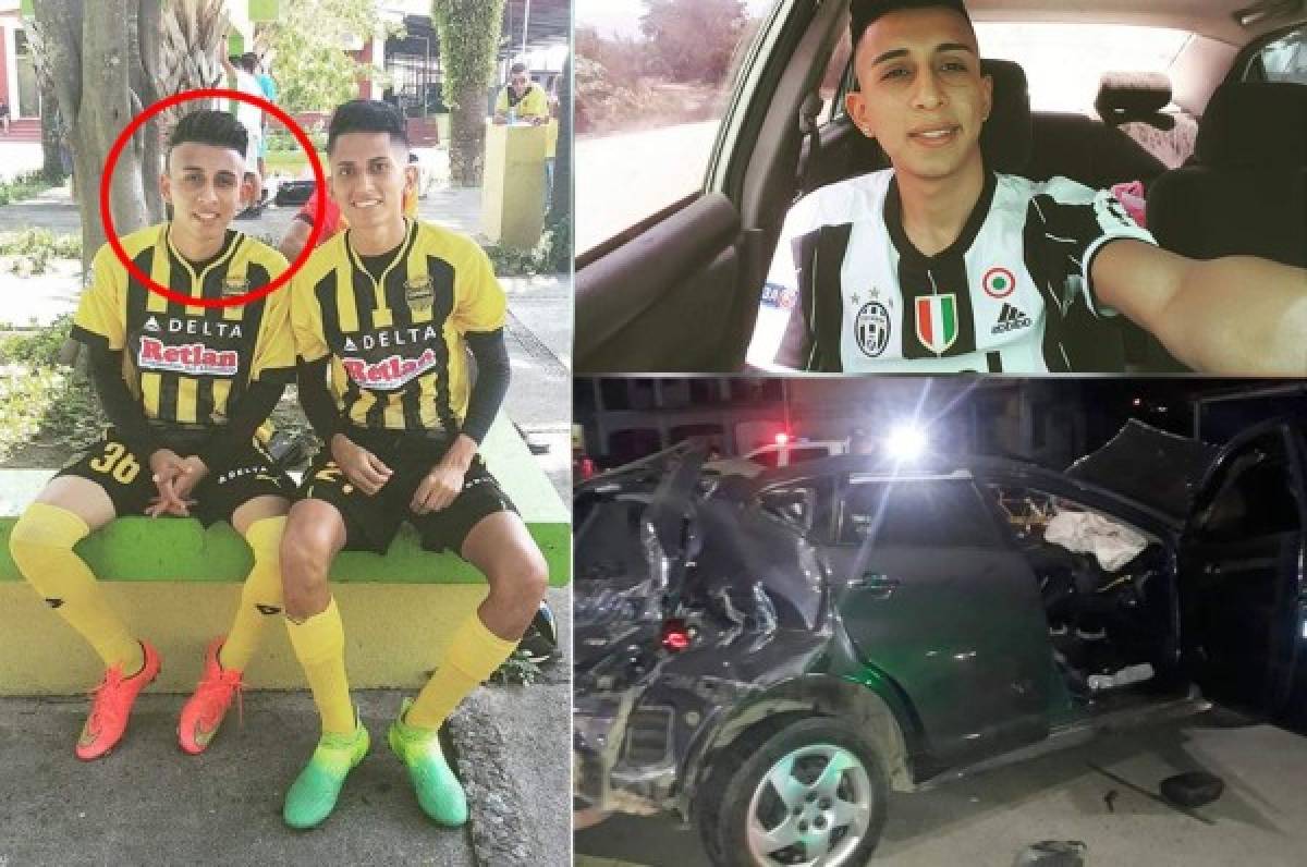 Joven futbolista que militó en Real España muere en fatal accidente de tránsito