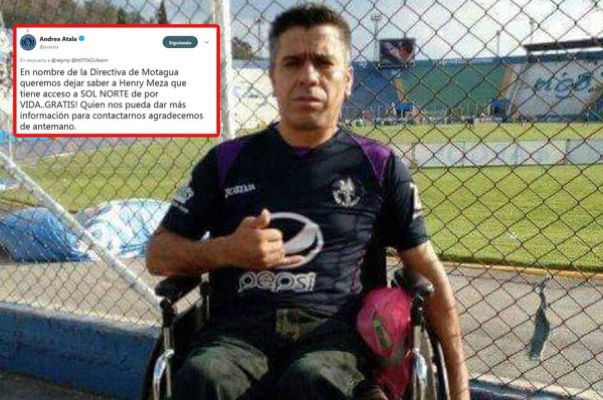 El enorme gesto de Motagua con un aficionado postrado en silla de ruedas