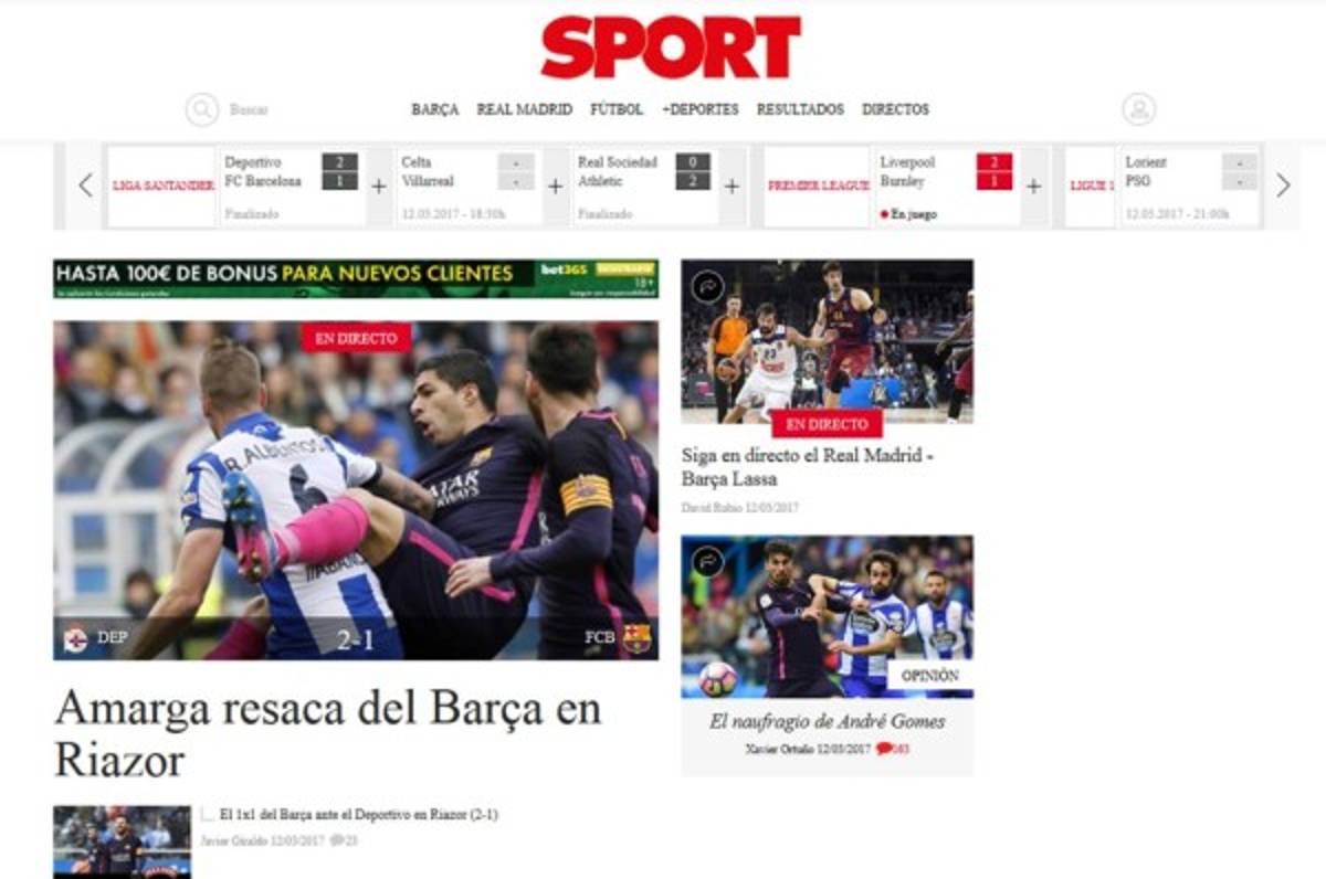 Prensa internacional critica al Barcelona, que pasó de lo sublime a lo ridículo