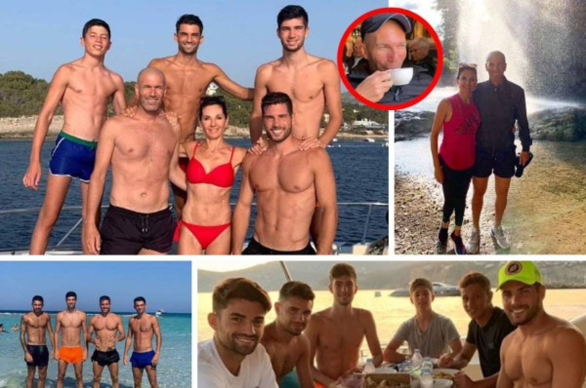 Las tremendas vacaciones de Zidane y su familia antes de buscar una nueva Champions con el Real Madrid