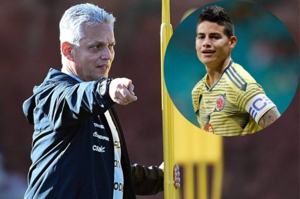 Reinaldo Rueda se pronuncia sobre la polémica ausencia de James Rodríguez en la selección de Colombia