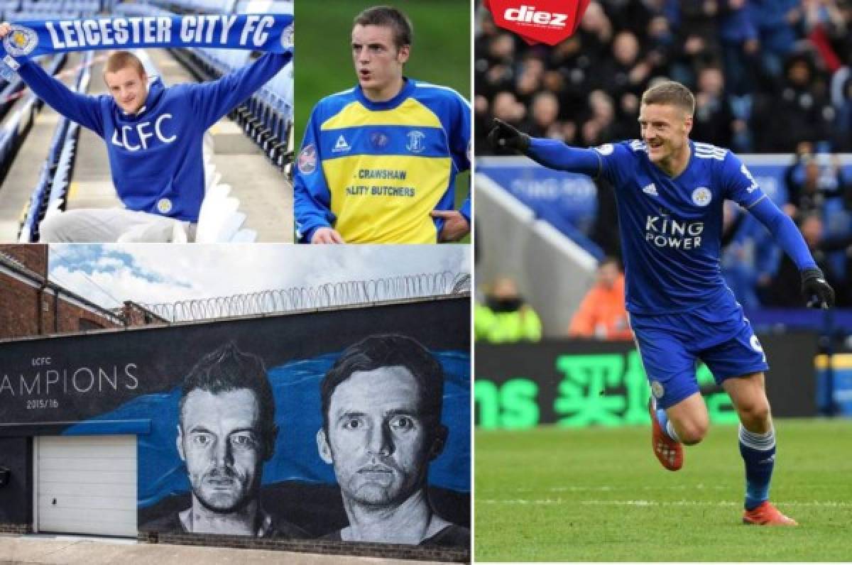 Jamie Vardy, el héroe de clase obrera del Leicester City que va por el goleo de la Premier League