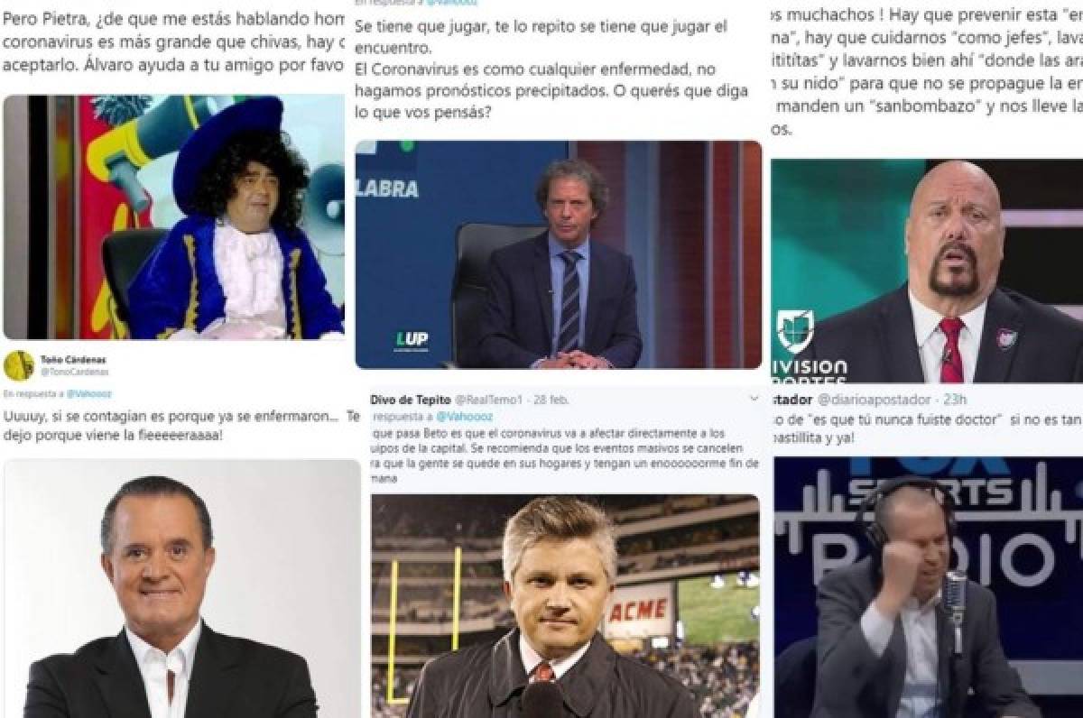 Mexicanos toman con humor la llegada del coronavirus usando a sus periodistas deportivos