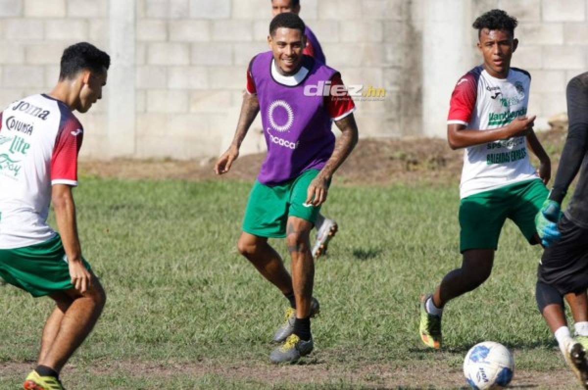 En fotos: El primer entreno de Henry Figueroa como jugador de Marathón