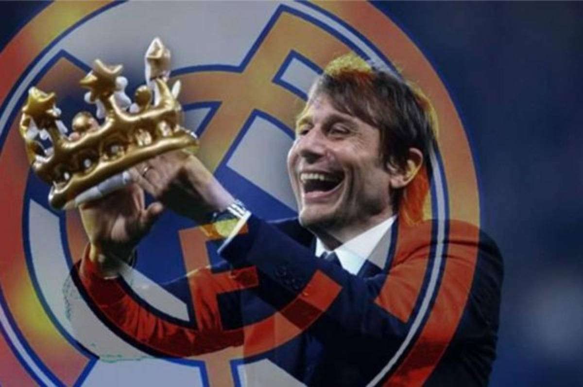 Antonio Conte espera la llamada del Real Madrid después del clásico