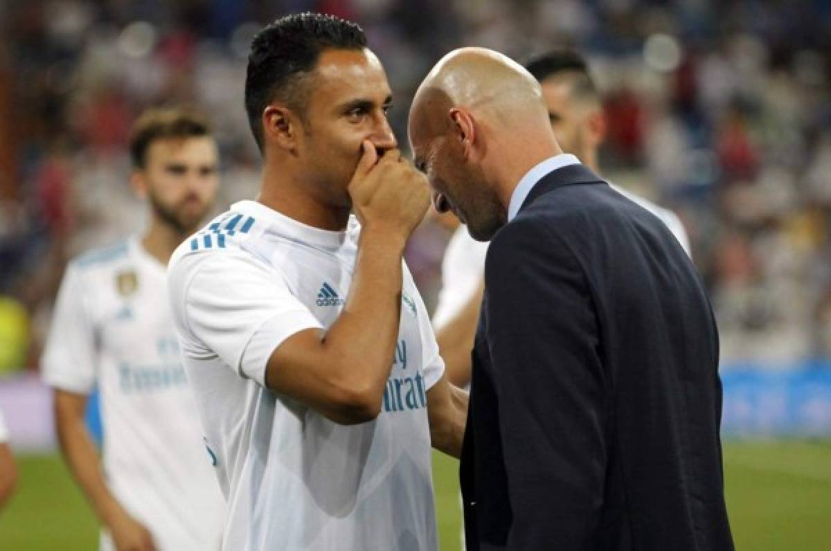 Zidane está deseando que Keylor Navas se vaya del Real Madrid, según Sport