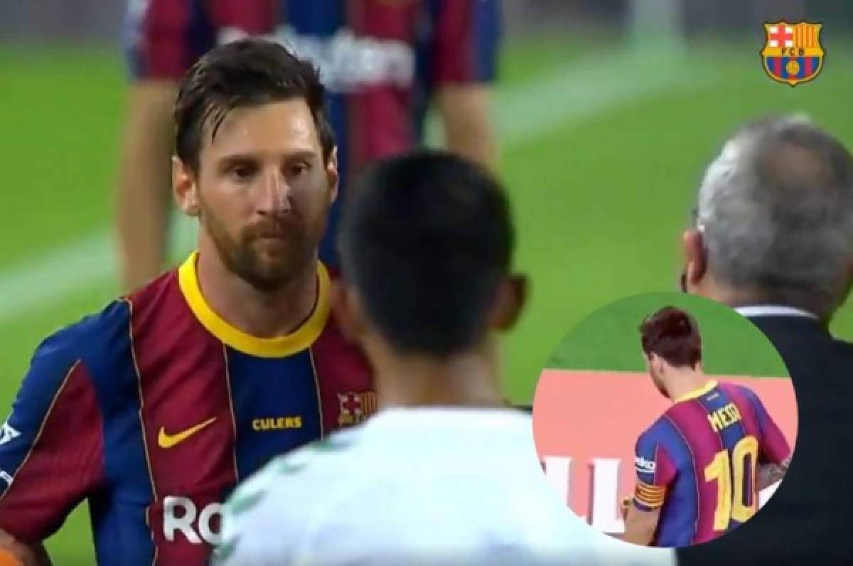 TikTok: El gesto inusual de Lionel Messi cuando recibió el trofeo Joan Gamper con Barcelona