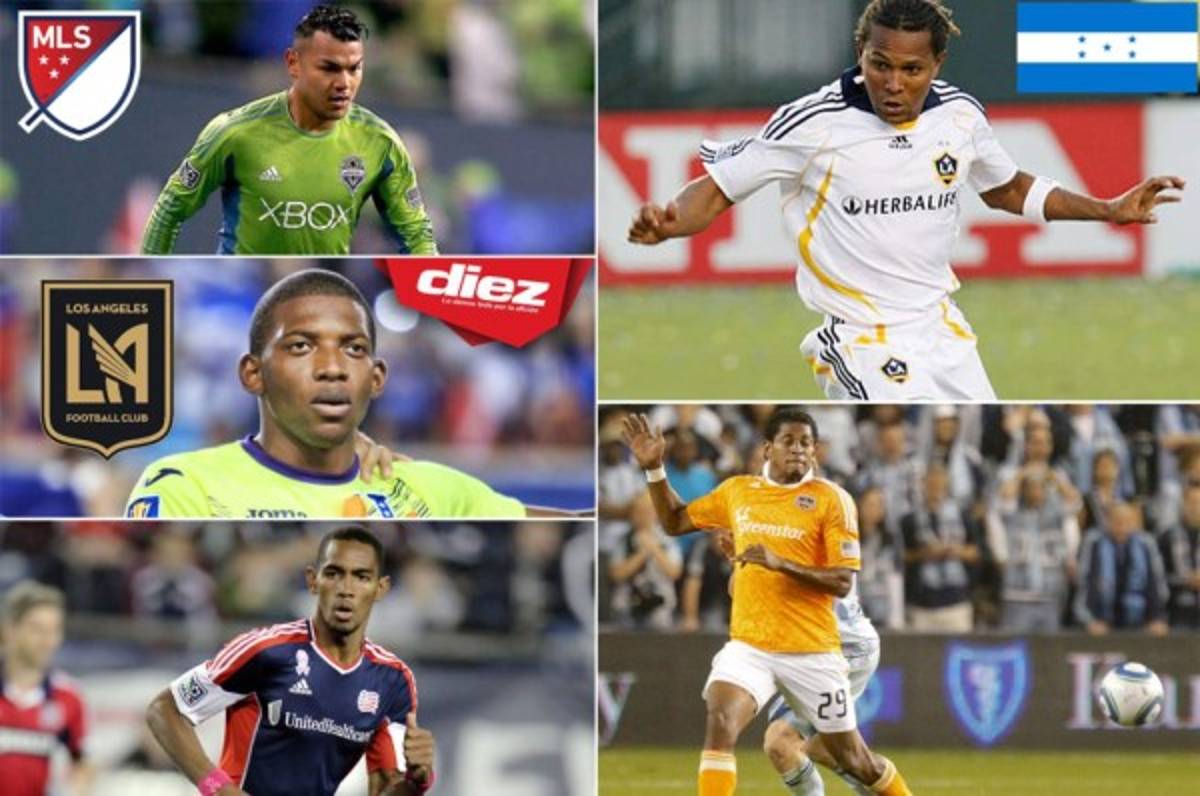 Los jugadores hondureños que han militado en equipos de la MLS