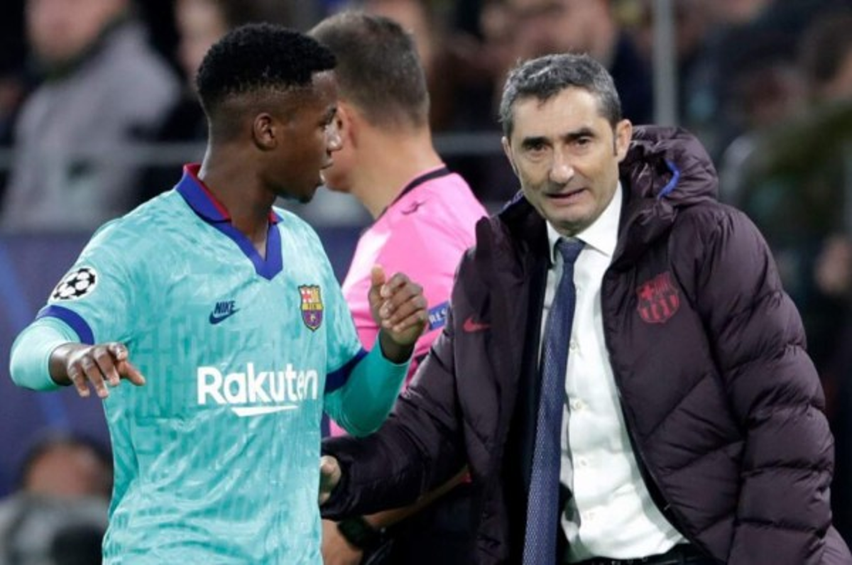 Barcelona: La decisión de Ernesto Valverde con el canterano Ansu Fati