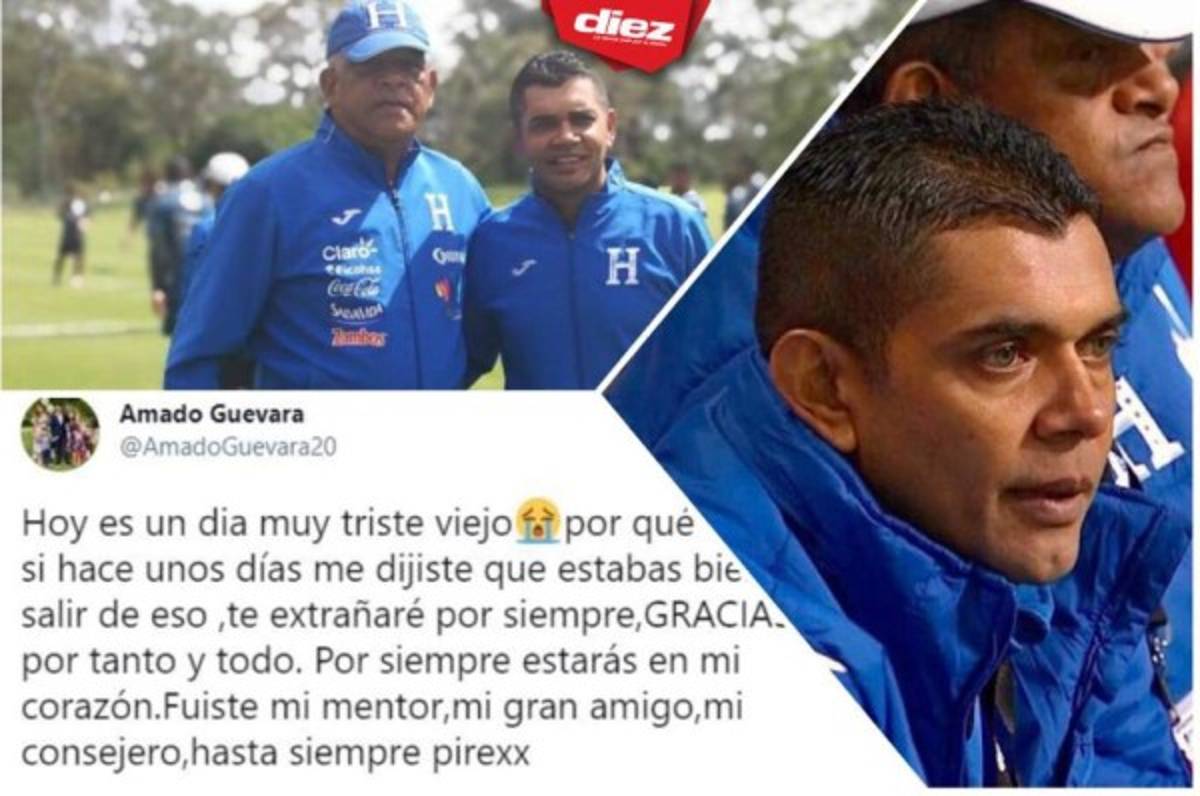 Imponente mensaje de Amado Guevara tras muerte de Roy Posas: '¿Por qué te me fuiste?'