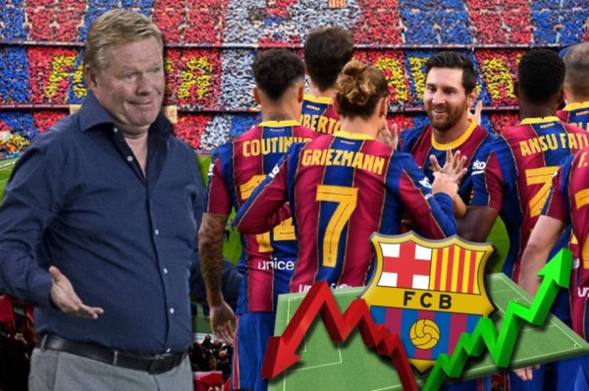 Sin Ter Stegen y el nuevo '9': Koeman ya tiene el 11 con el que iniciará la Liga Española 2020-21