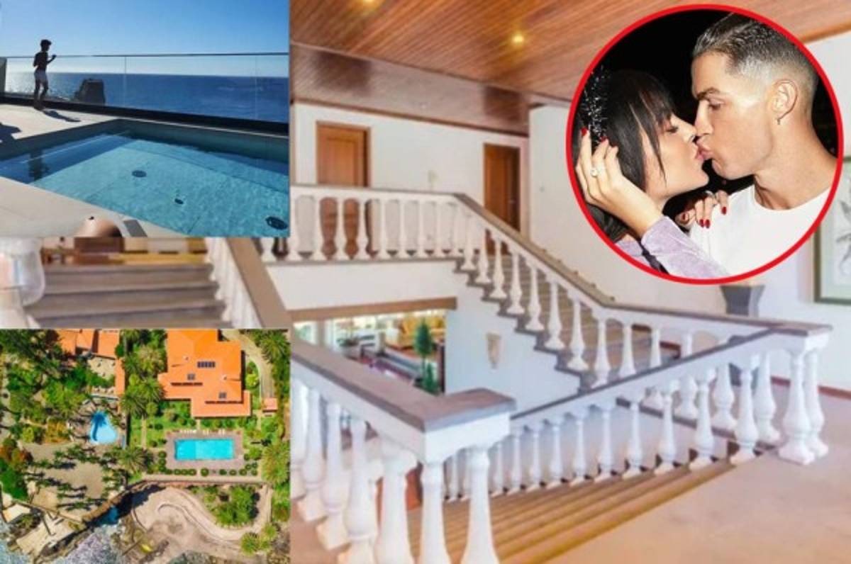¡El paraíso! Así la nueva mansión que alquiló Cristiano Ronaldo para la cuarentena