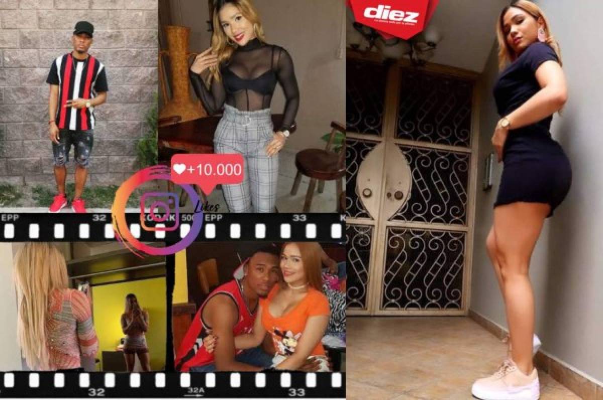 Cecilia Landa, la bailarina reina de Instagram en Honduras y novia del futbolista de Olimpia Deiby Fores