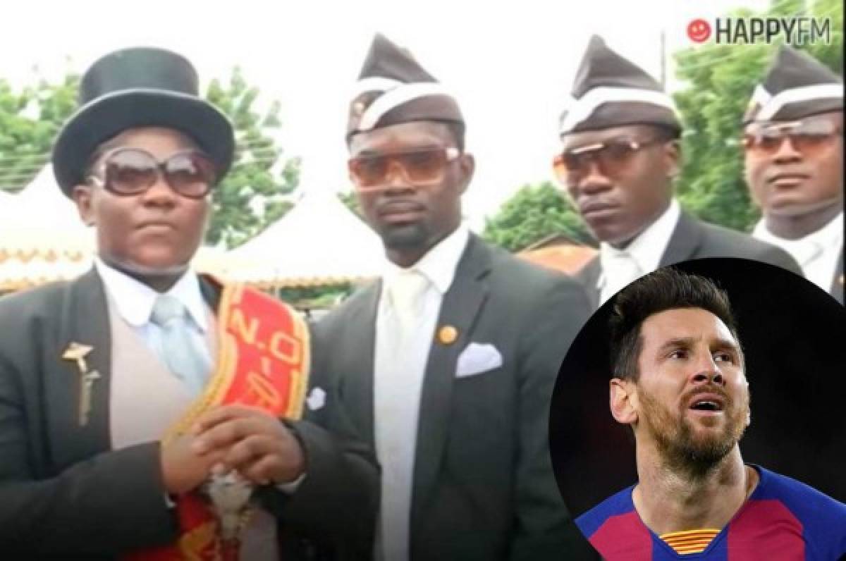 La confesión de uno de los integrantes del famoso meme del ataúd sobre Lionel Messi
