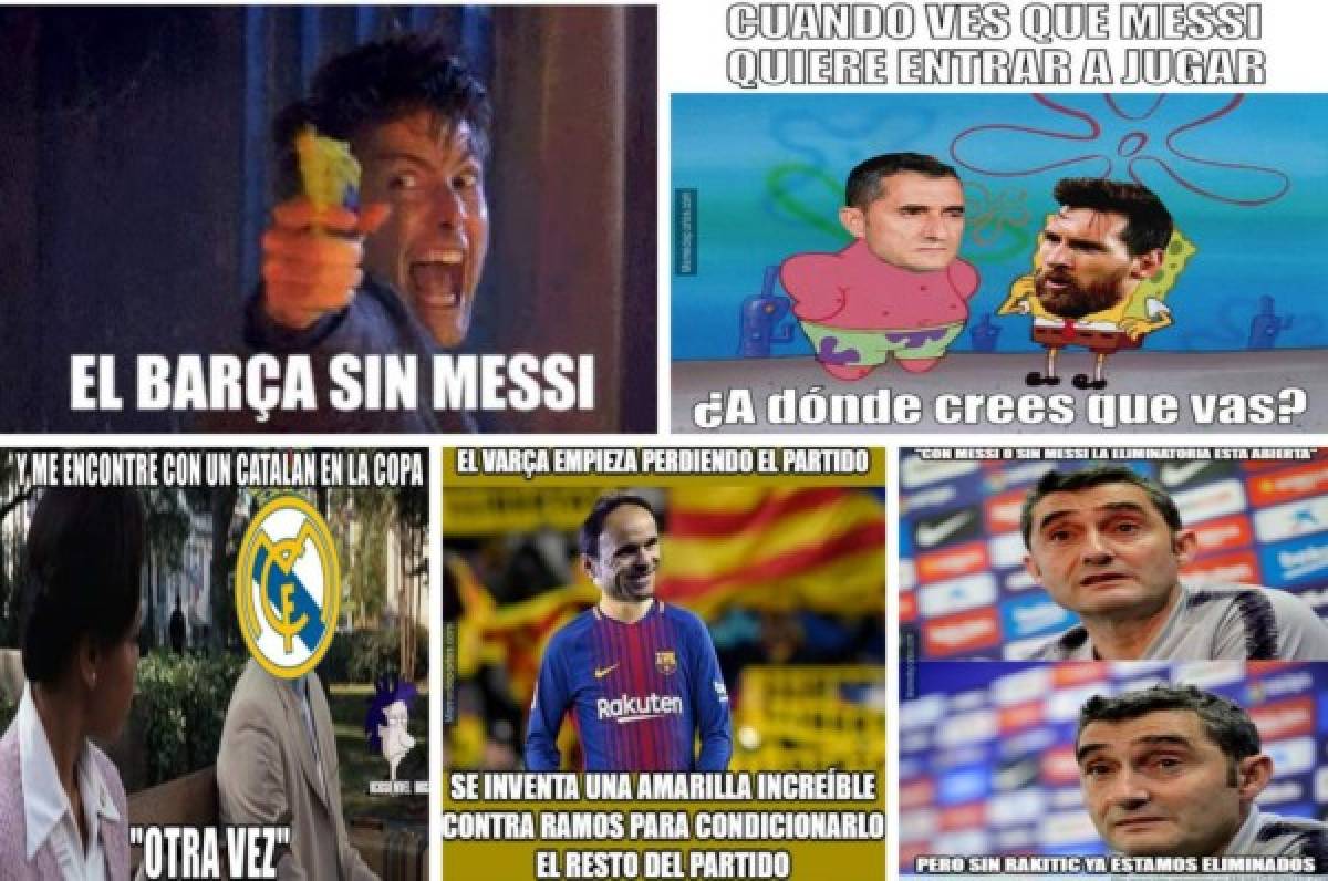 Los otros memes que 'descuartizan' a Lionel Messi por suplente con el Barcelona contra Real Madrid